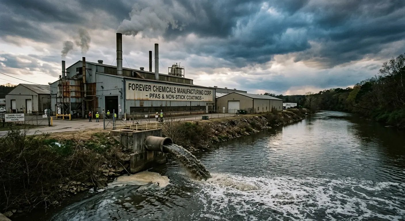Industrial PFAS contamination