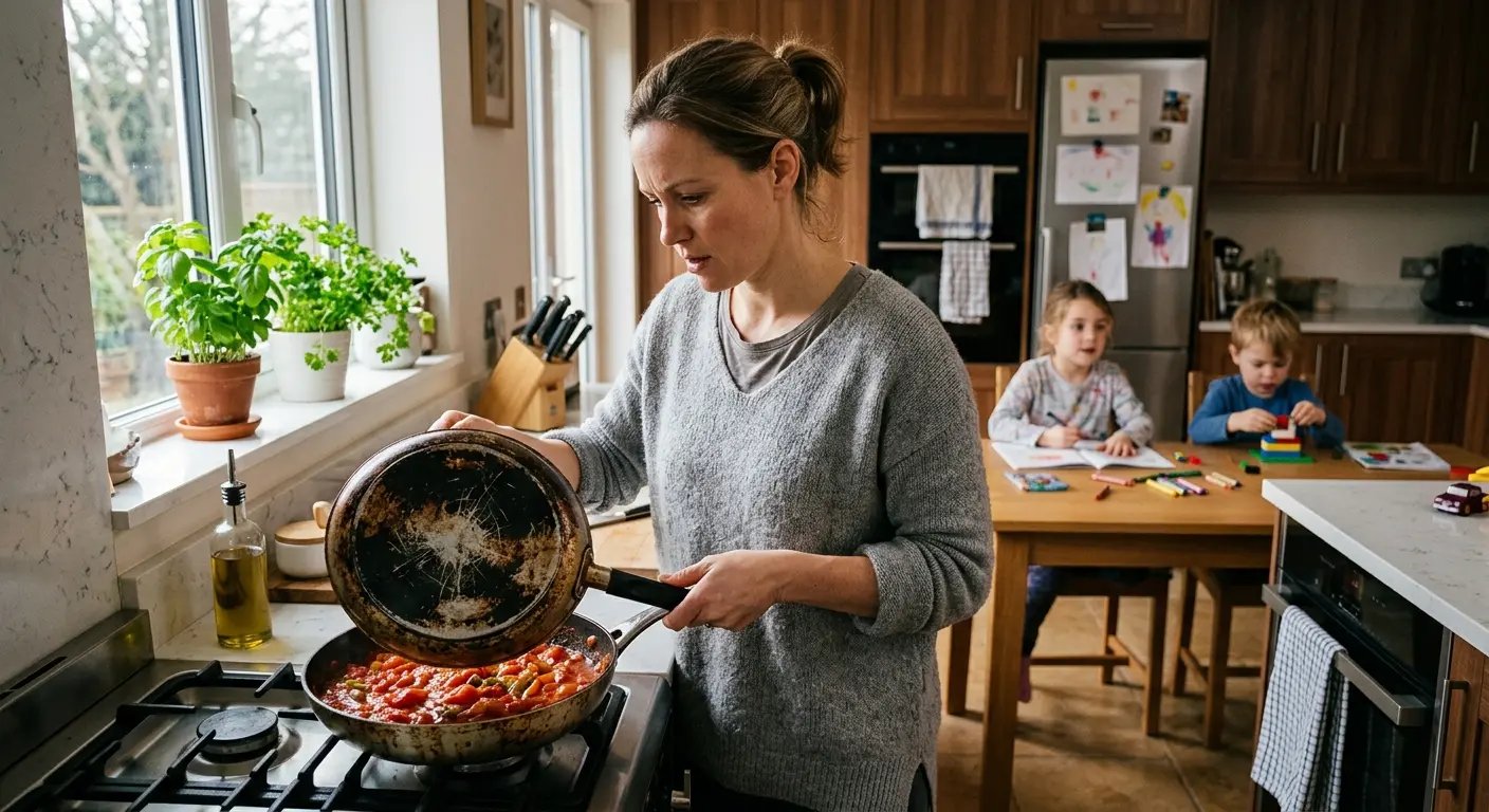 Mother concerned about cookware safety